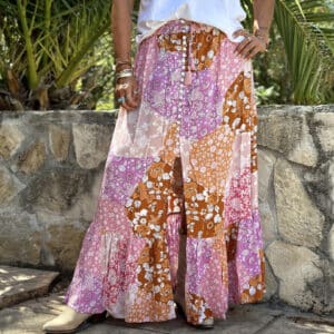 Jupon Bouton Patched Sand Coachella